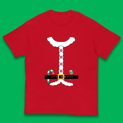 santa claus costume t shirt