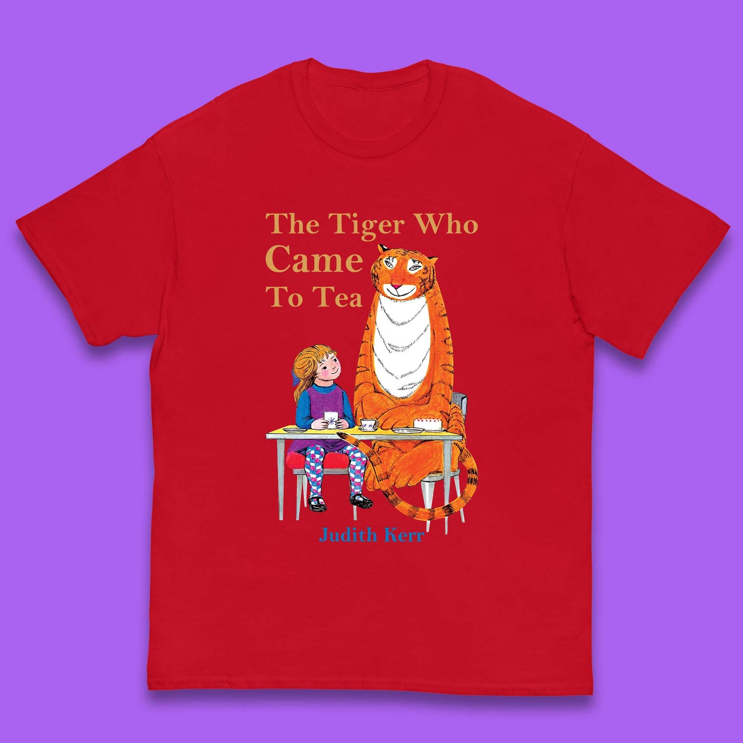 The Tiger Who Came To Tea Kids T-Shirt