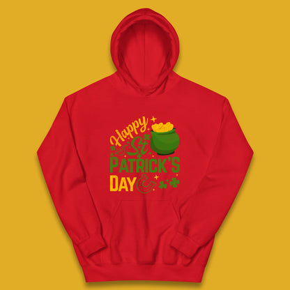 Happy St Patrick's Day Kids Hoodie