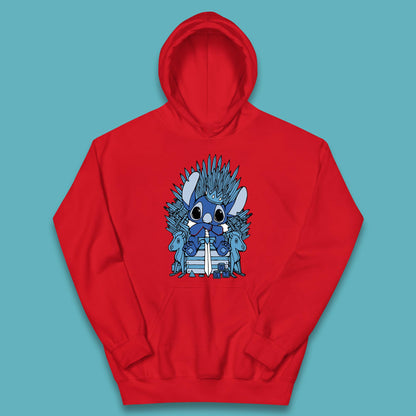 Disney Stitch Game Of Thrones Movie Parody The Throne Lilo And Stitch Kids Hoodie