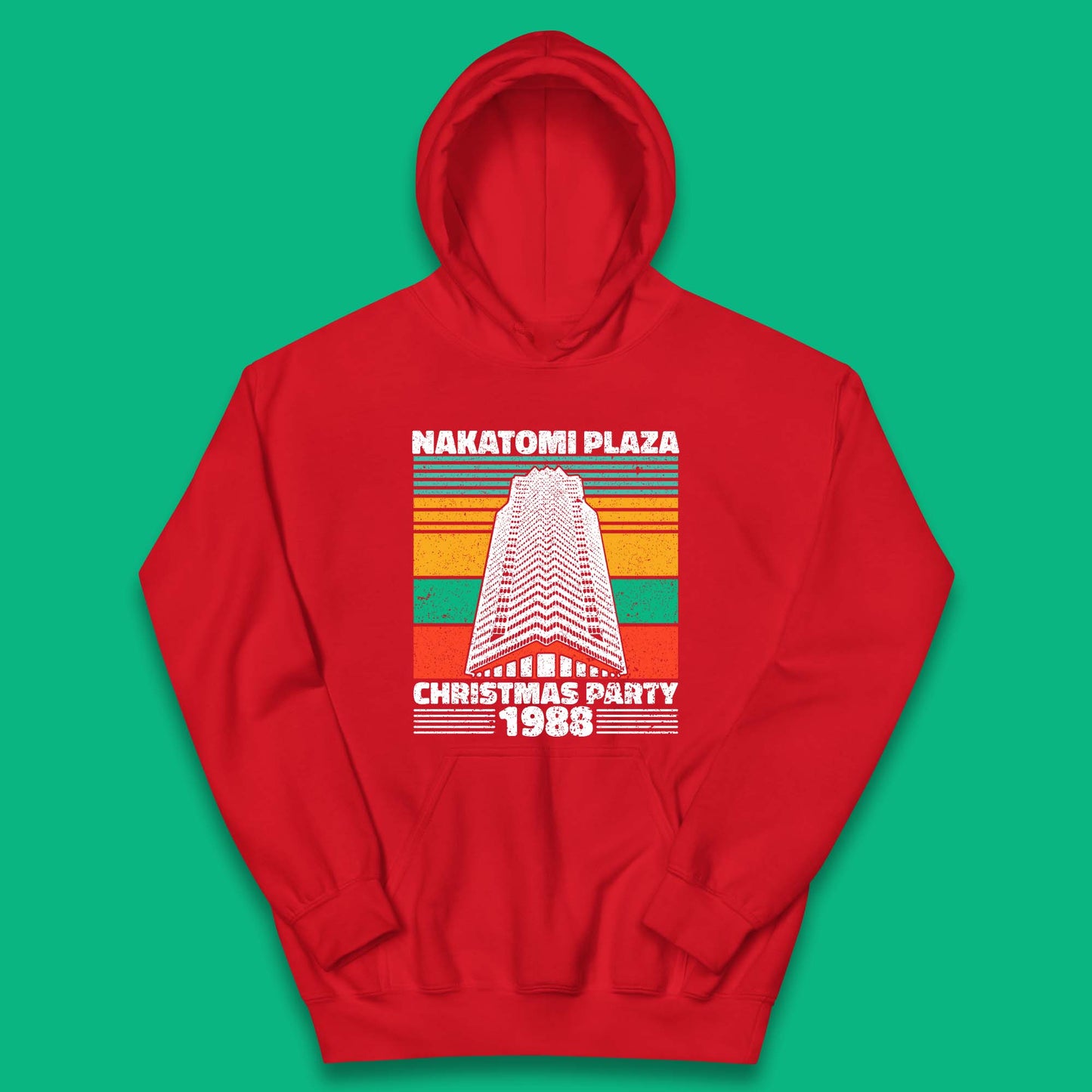 Nakatomi Plaza Christmas Party Kids Hoodie