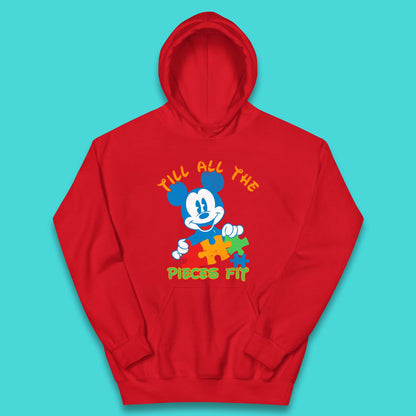 Autism Mickey Mouse Kids Hoodie