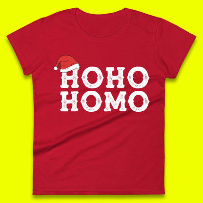 Homosexual LGBTQ Christmas Womens T-Shirt