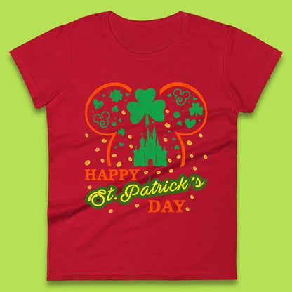 Disney Happy St. Patrick's Day Womens T-Shirt