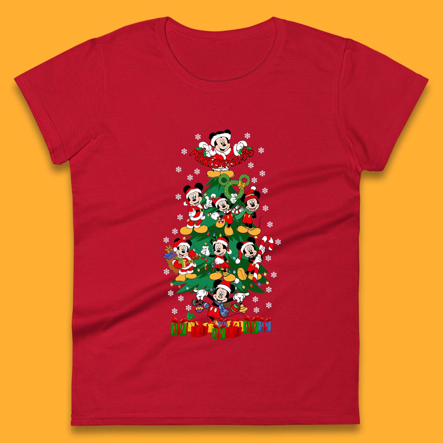 mickey christmas t shirt