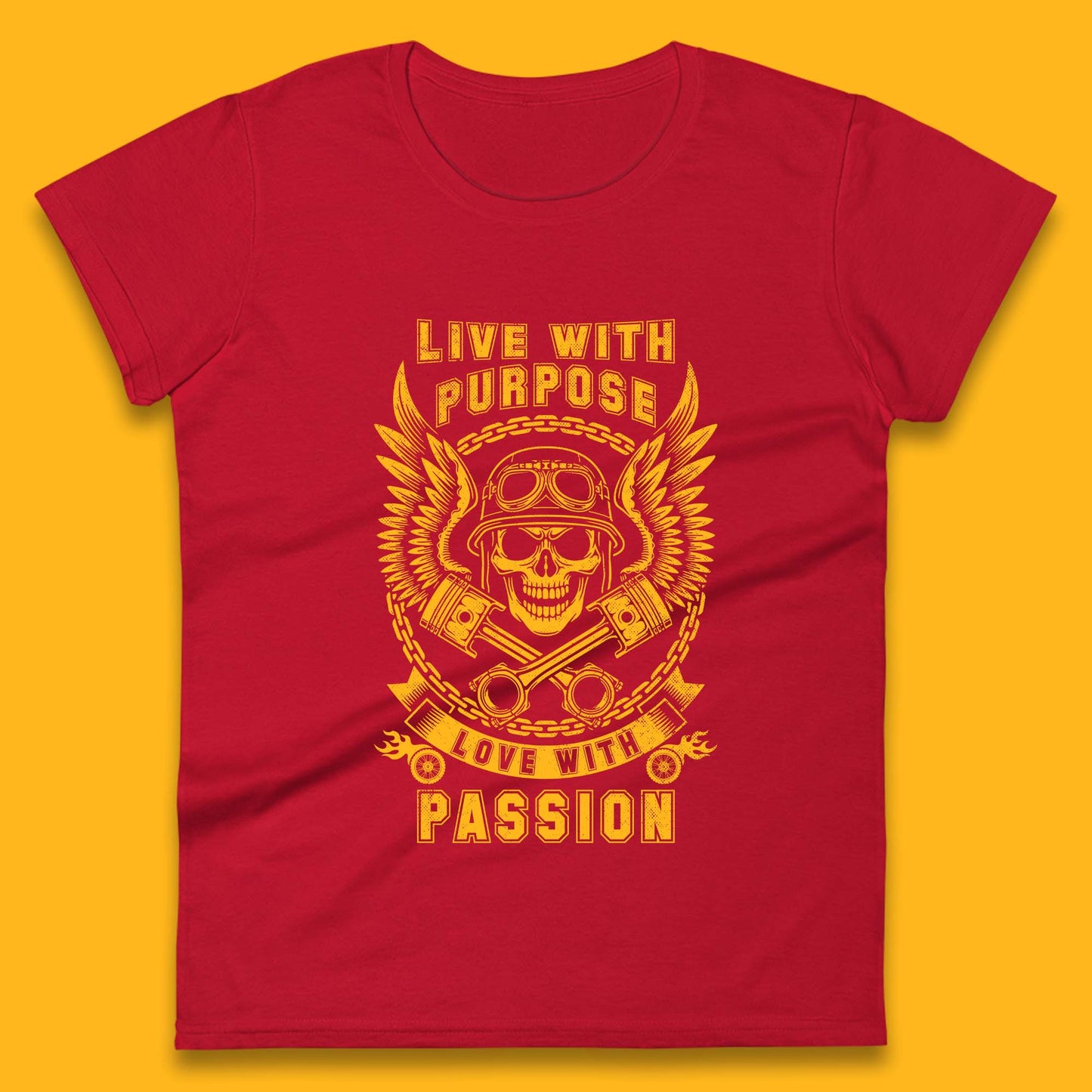 Live With Purpose Live With Passion Womens T-Shirt