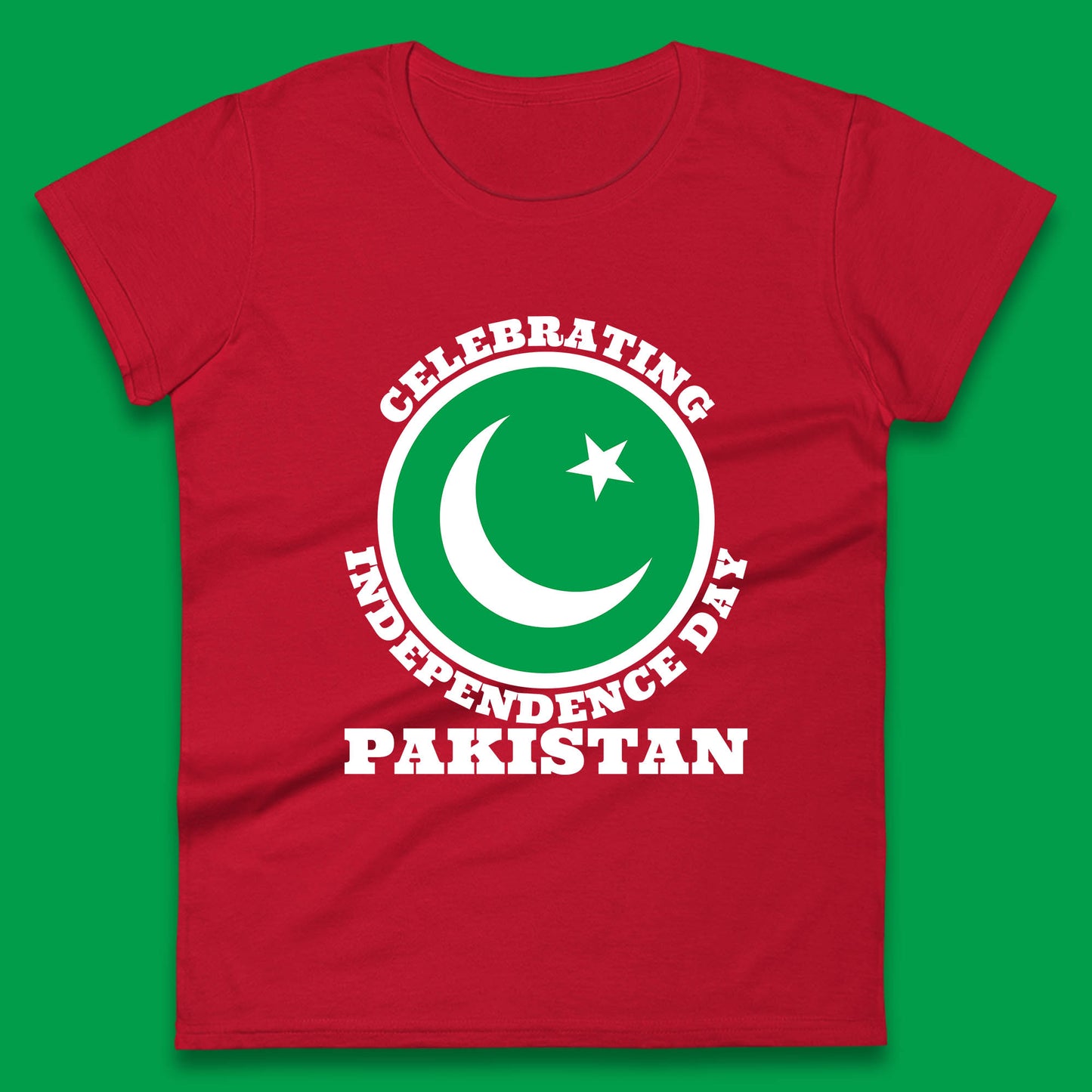 Pakistan Independence Day Ladies T-Shirt