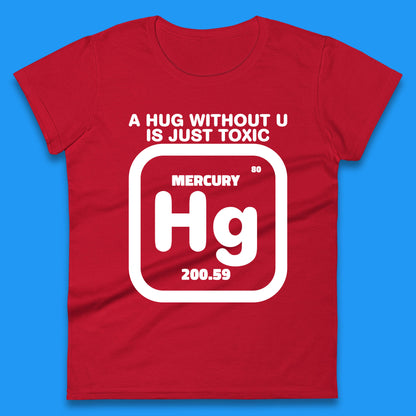 A Hug Without U Is Just Toxic  Womens T Shirt