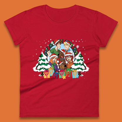 Scooby Doo Christmas Womens T-Shirt