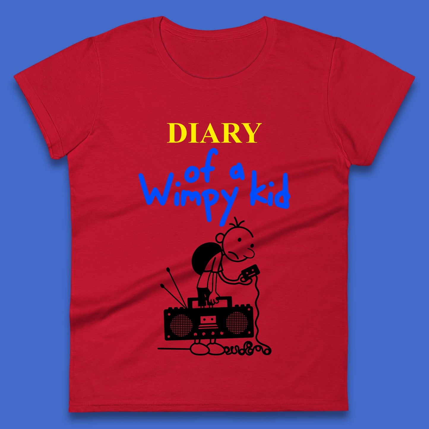 Diary of a Wimpy Kid Ladies T Shirt Next Day Delivery