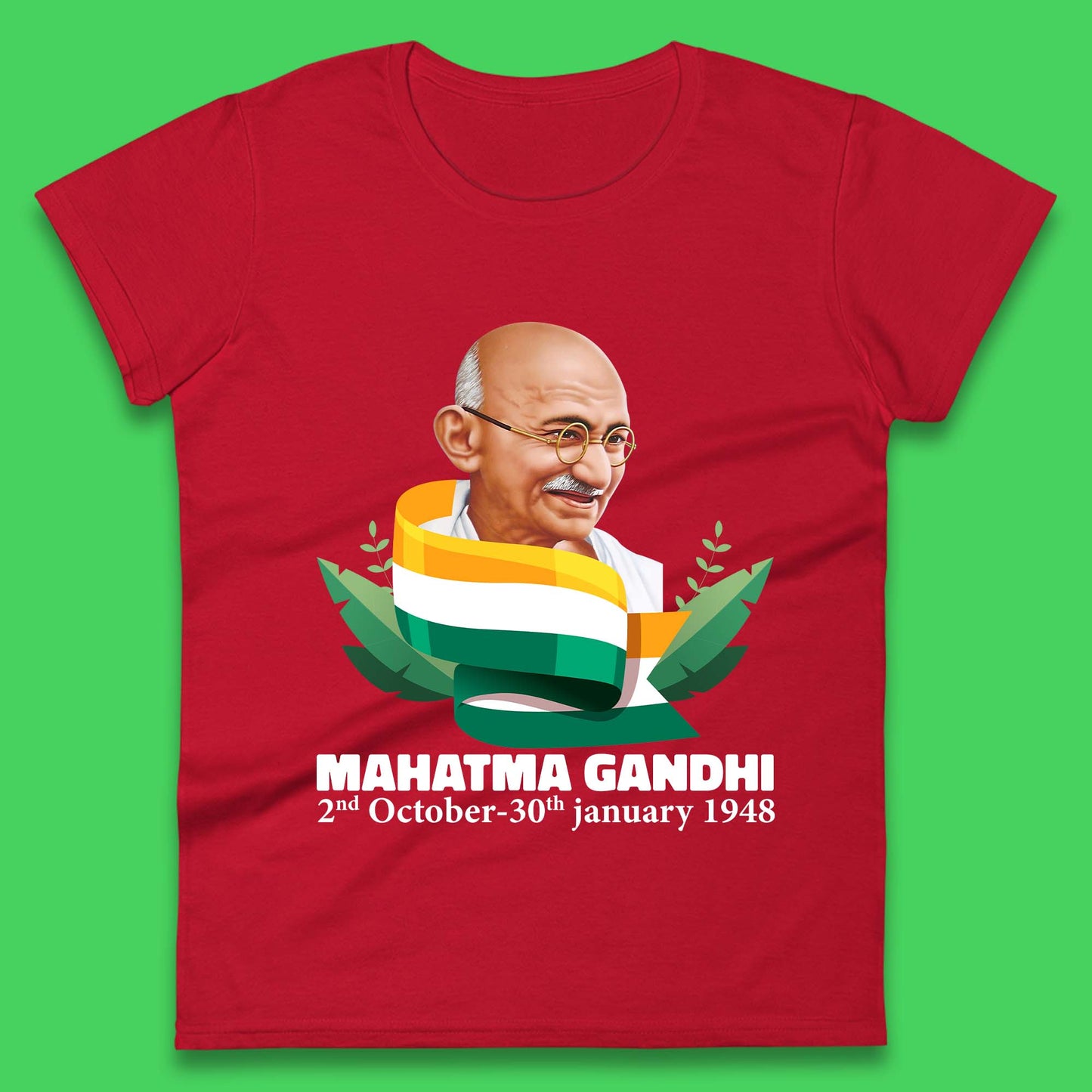 Mahatma Gandhi Womens T-Shirt