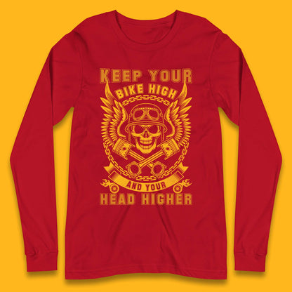 Keep Your Bike High Long Sleeve T-Shirt