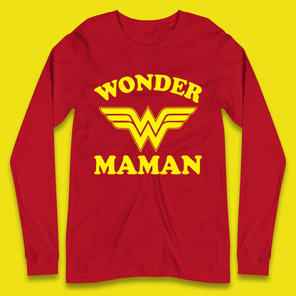 Wonder Maman Long Sleeve T-Shirt