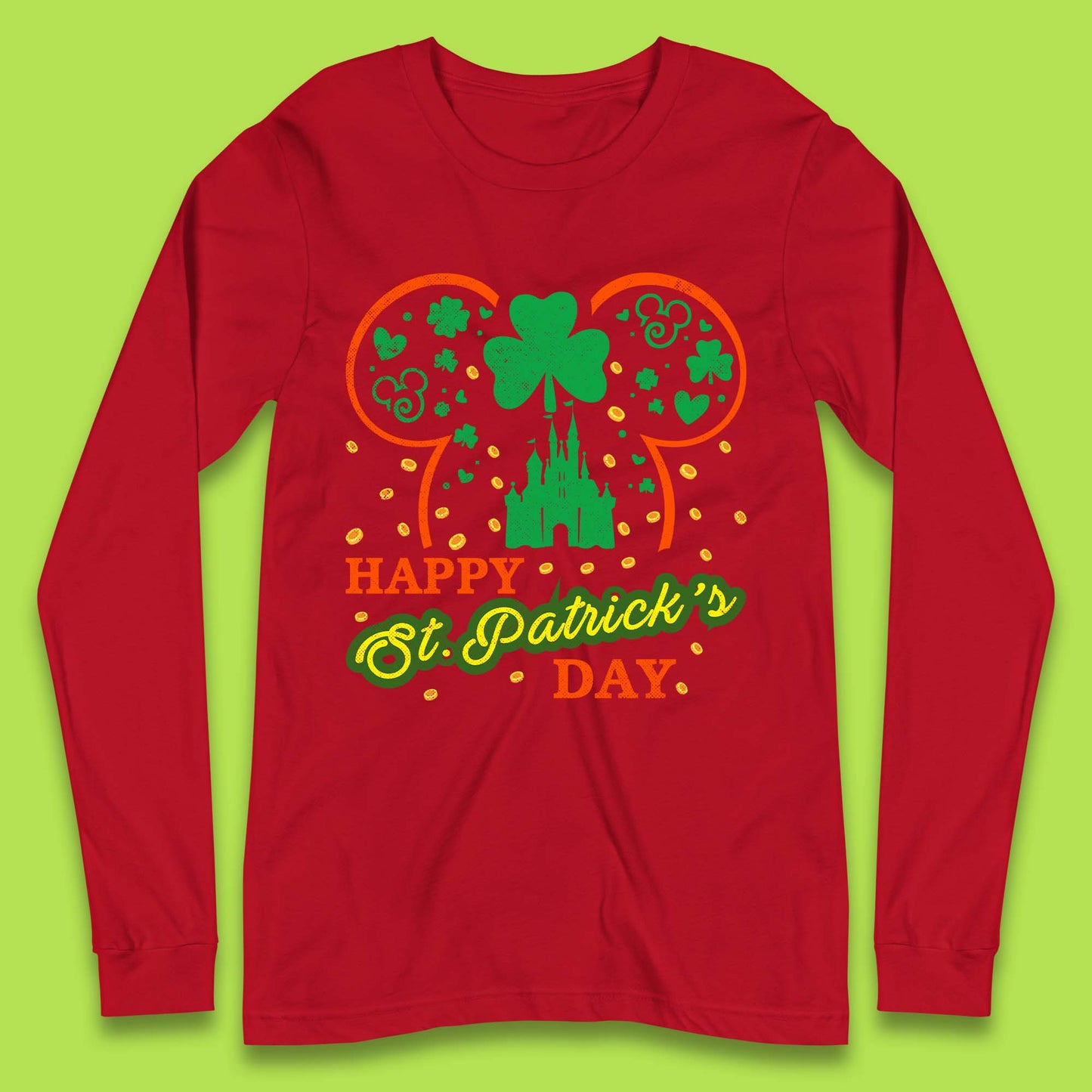 Disney Happy St. Patrick's Day Long Sleeve T-Shirt