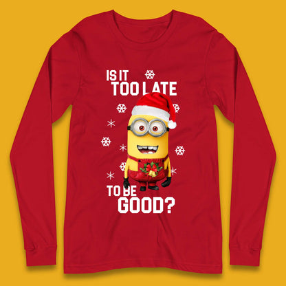 Minion Christmas Long Sleeve T-Shirt