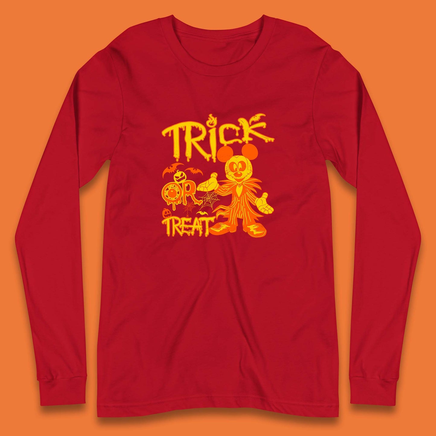 trick or treat long sleeve t shirt