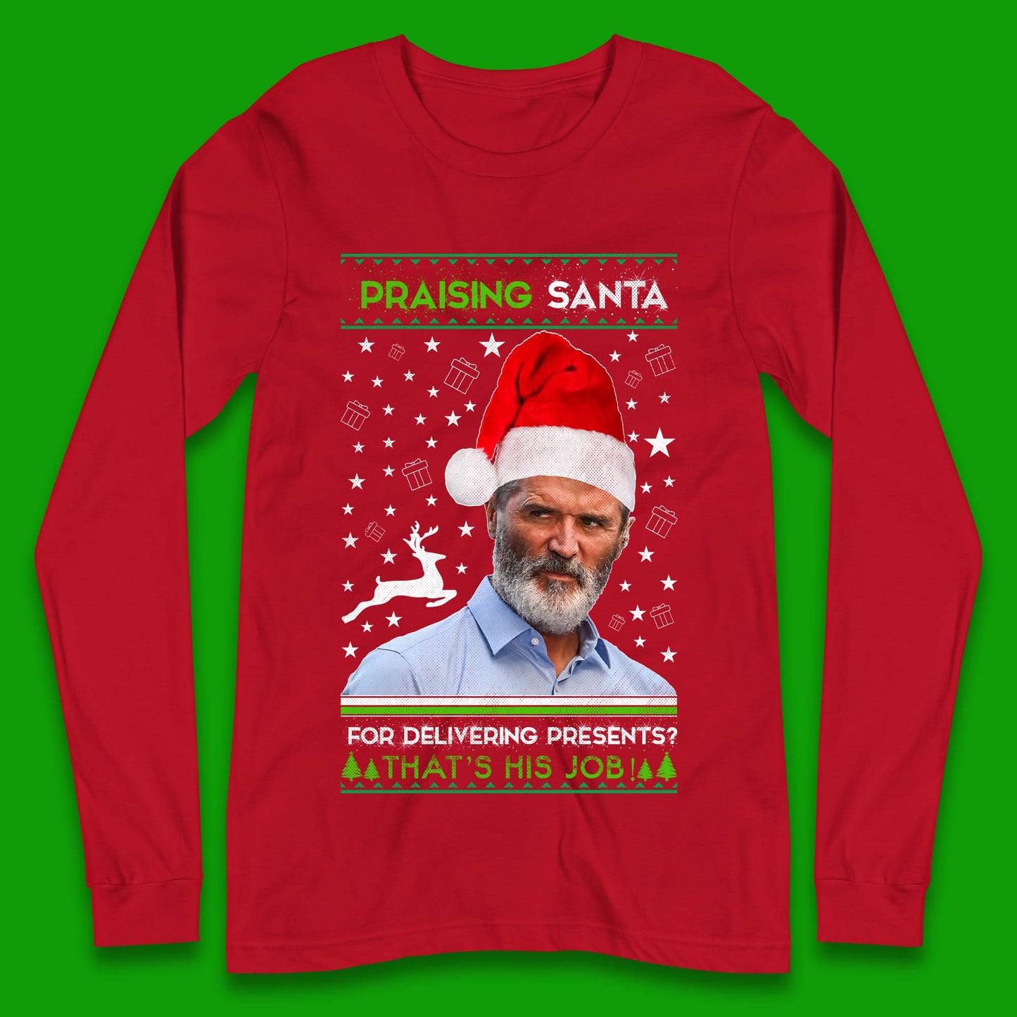 roy keane christmas long sleeve t shirt