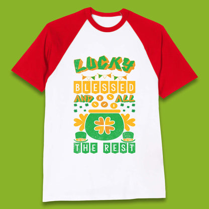 Lucky Blessed and All the Rest Baseball T-Shirt