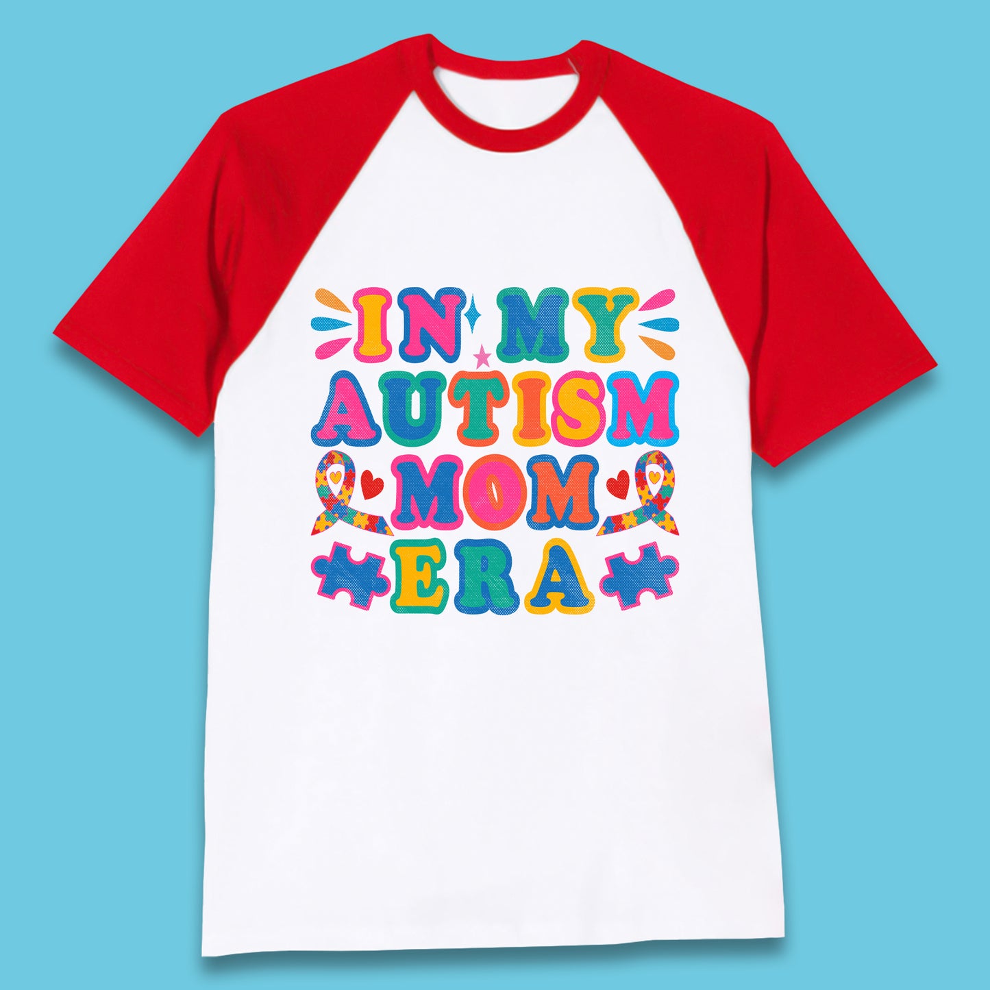 Autism Mama Baseball T-Shirt