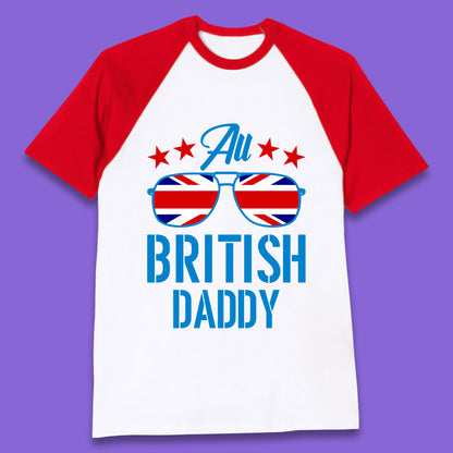 British Daddy Baseball T-Shirt