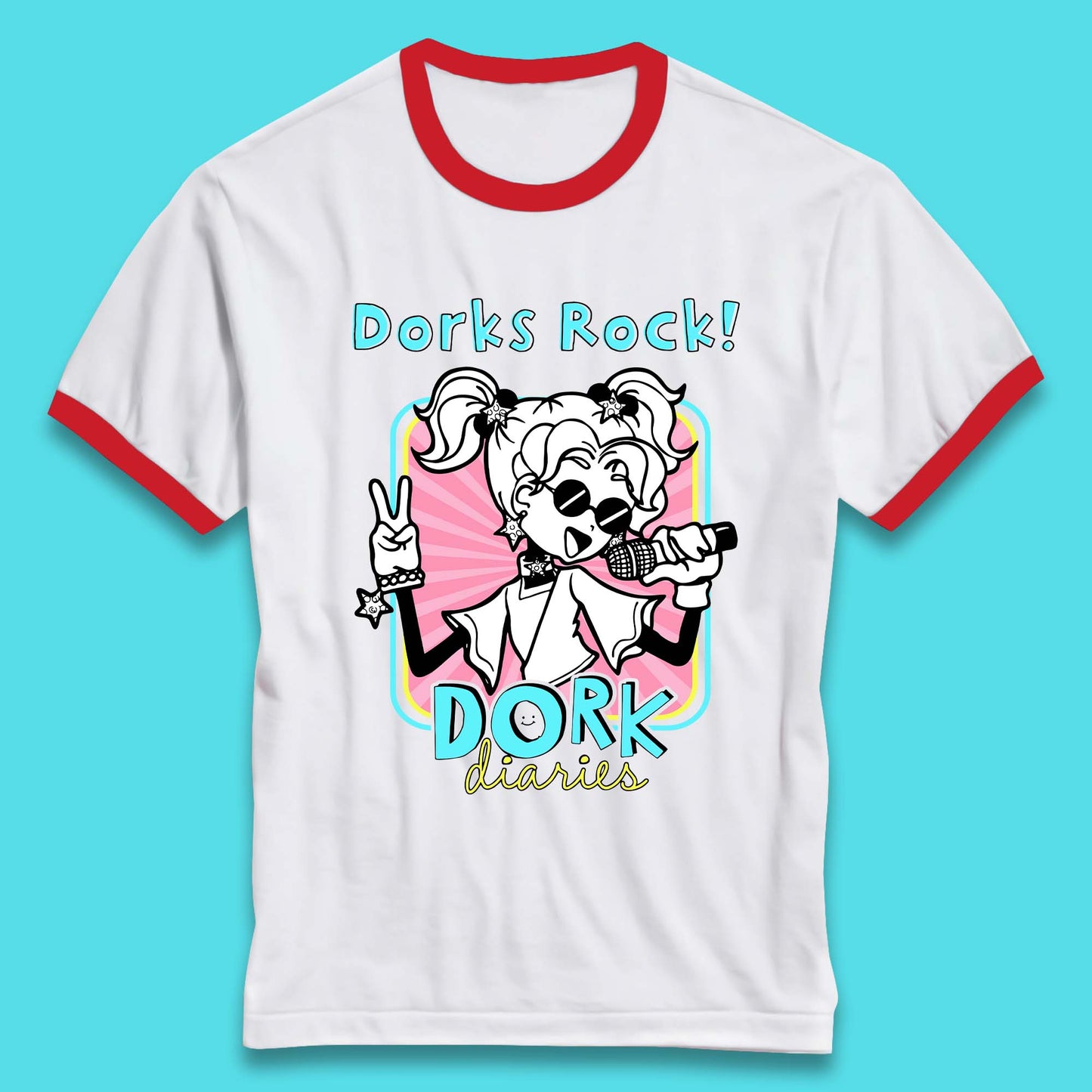 Dorks Rock Dork Diaries Ringer T-Shirt