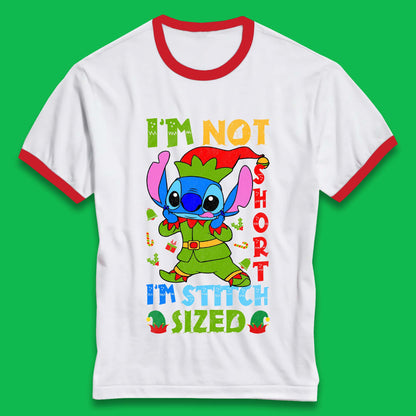 Elf Stitch Christmas Ringer T-Shirt