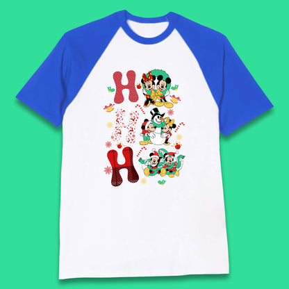 mickey and minnie mouse baseball t shirt