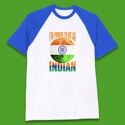 I'm Proud To Be An Indian Chandrayaan-3 Soft Landing To The Moon Baseball T Shirt