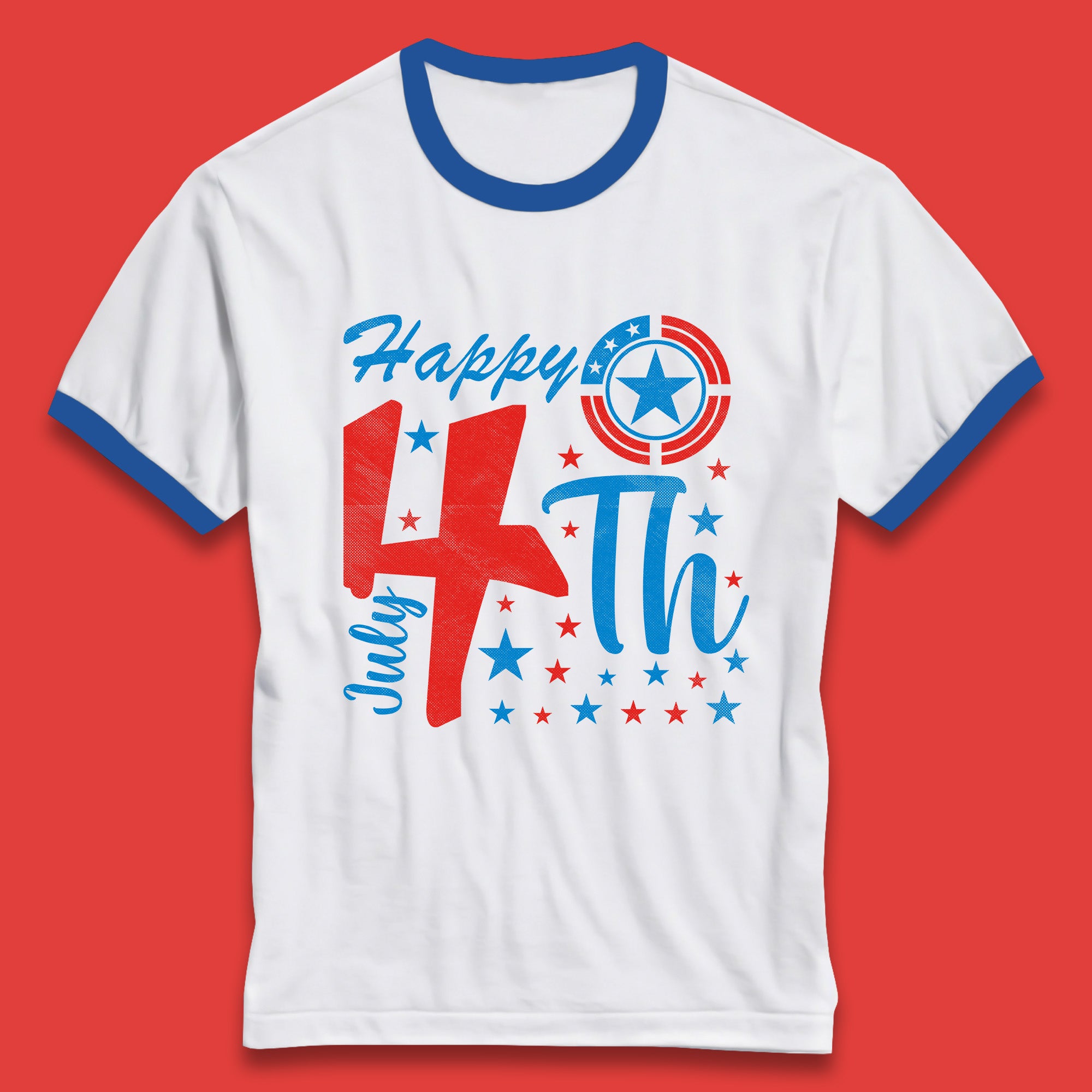 T-Shirt Happy Fourth Of July Patriotic Kids Independence Day 4th July ~