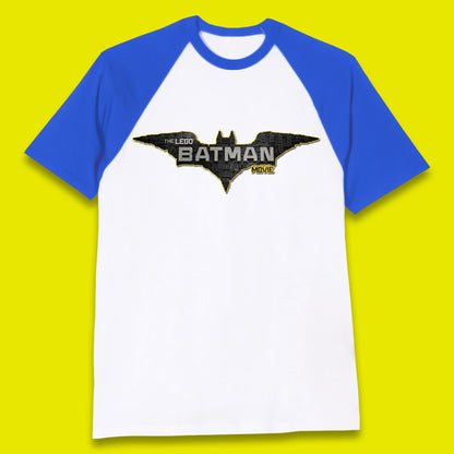 The Lego Batman Movie Computer Animated Superhero Comedy Film DC Comics Lego Batman Baseball T Shirt