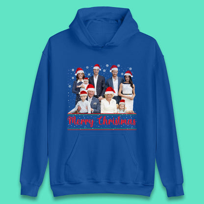 British Royal Family Succession Christmas Unisex Hoodie