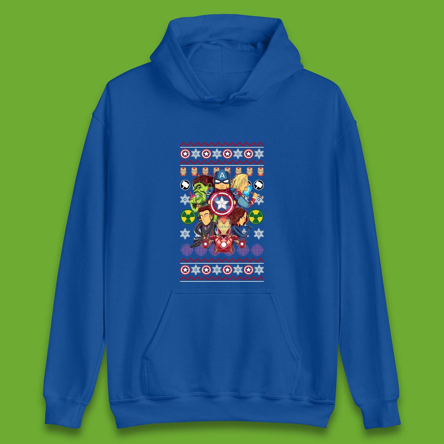 Christmas Avengers Superheroes Unisex Hoodie