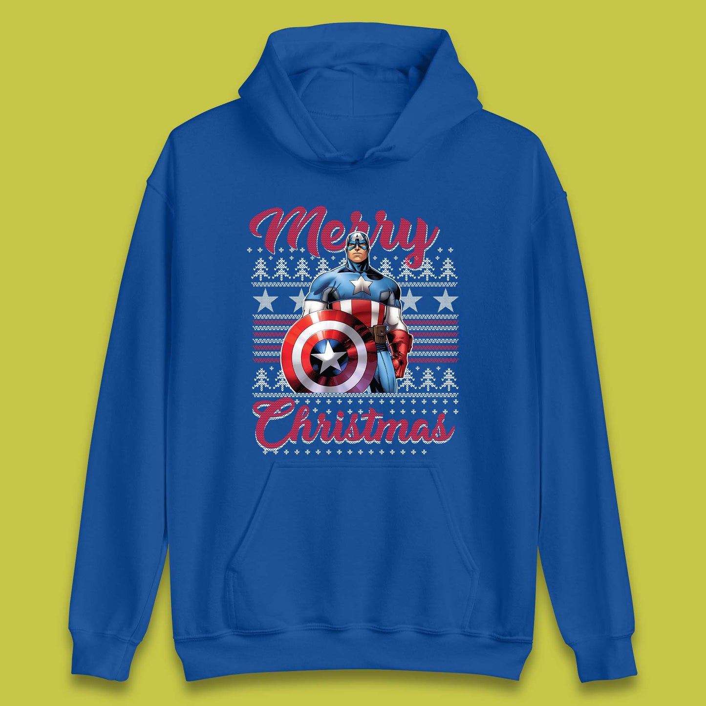 Captain America Christmas Unisex Hoodie