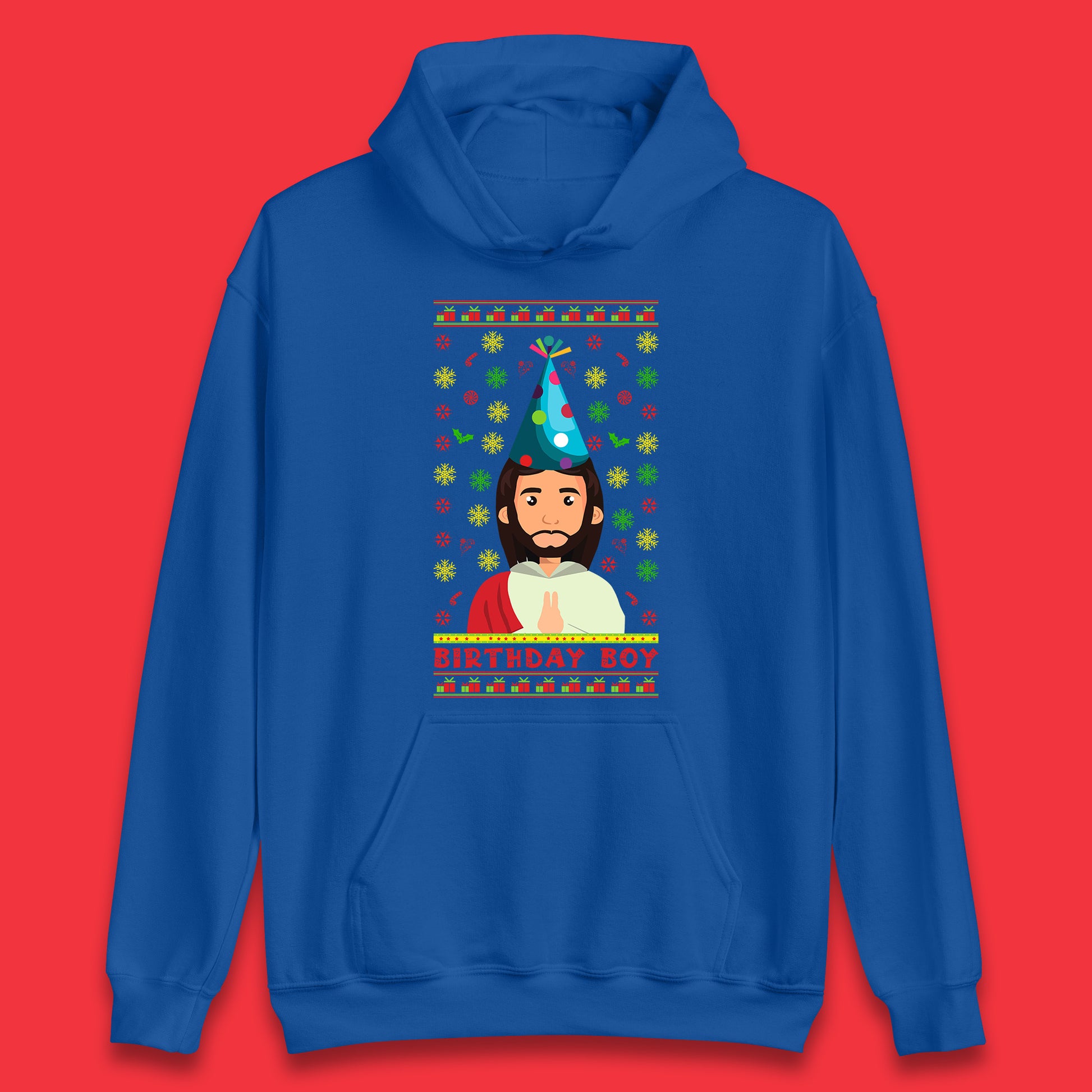 jesus birthday boy christmas hoodie