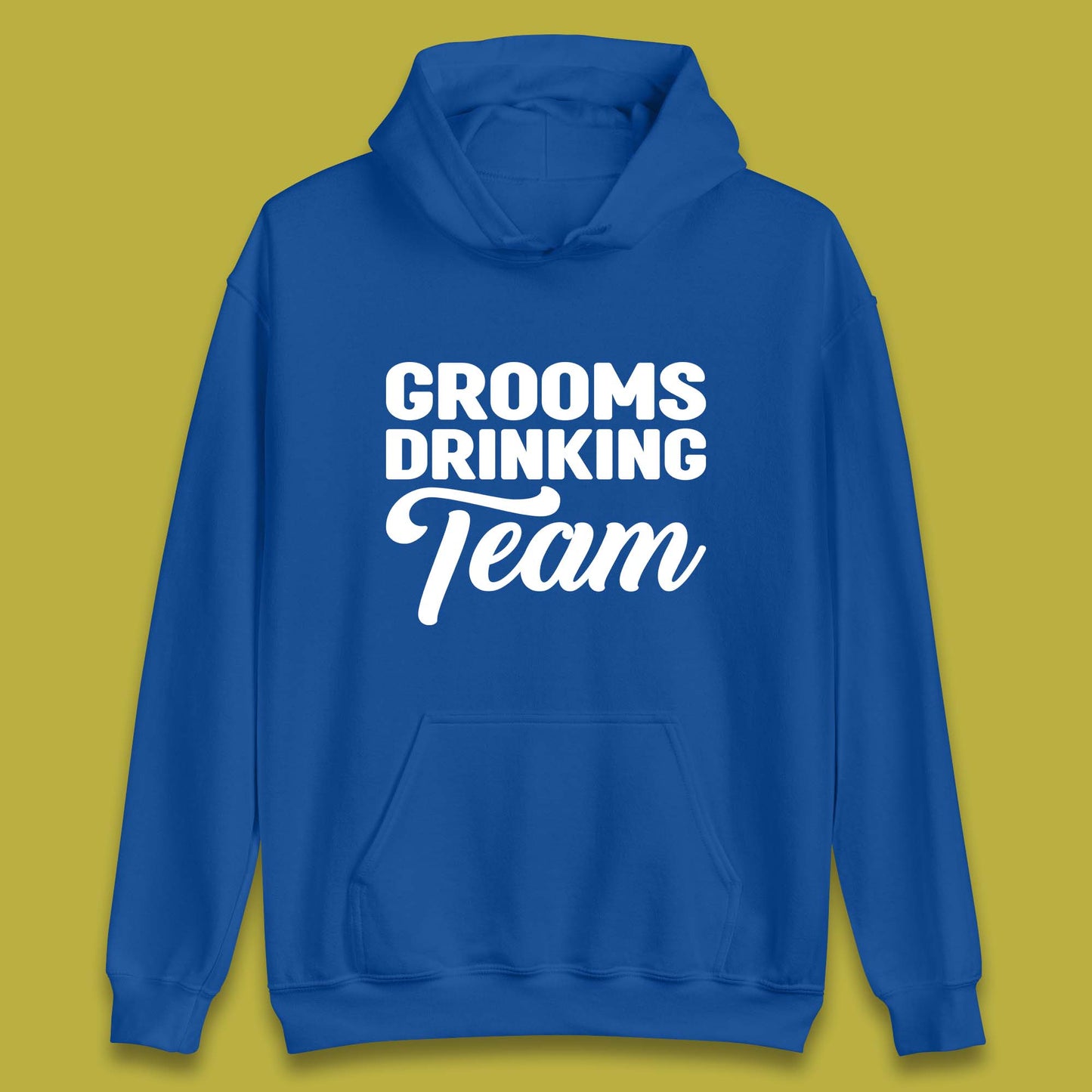 Groom Drinking Team Funny Bachelor Party Wedding Drinking Team Unisex Hoodie