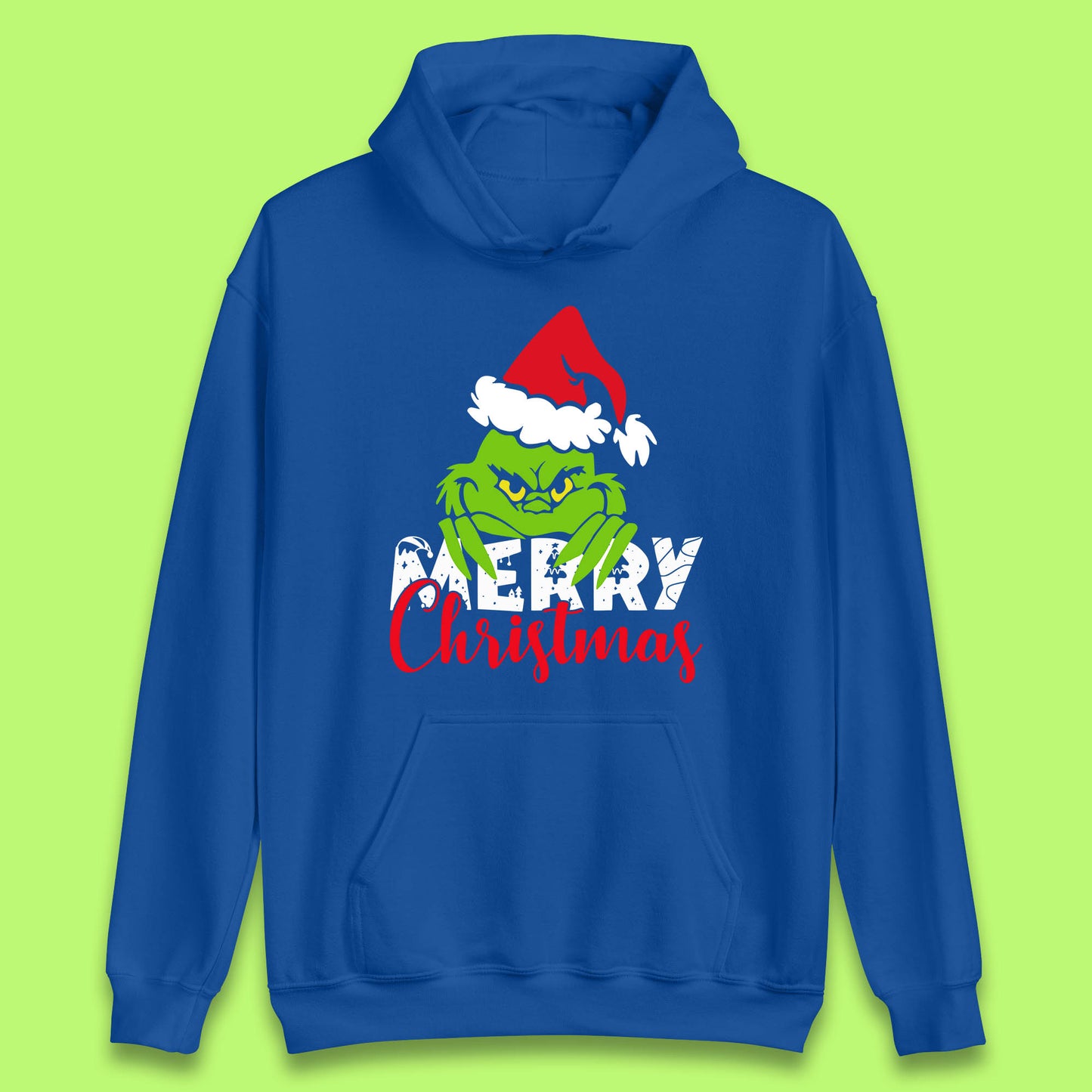 merry christmas grinch hoodie