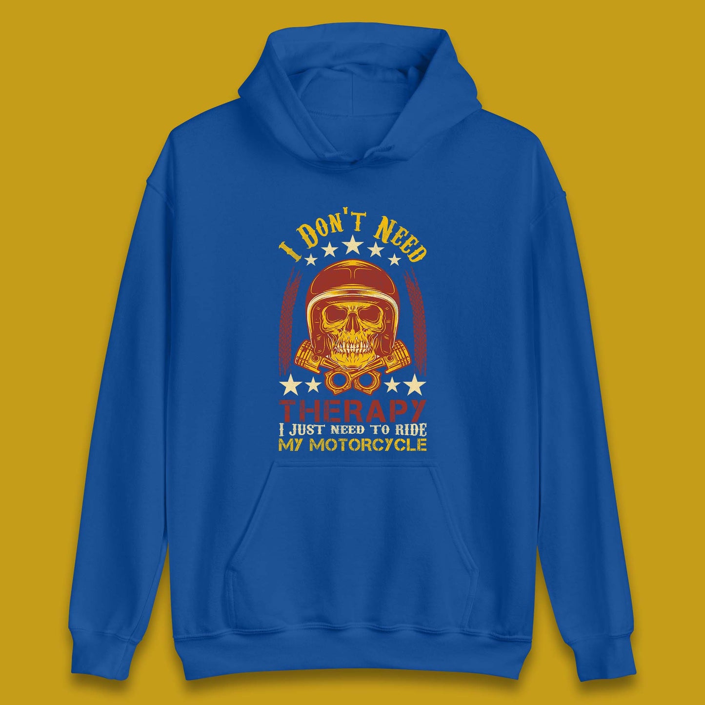 Motorcycle Therapy Unisex Hoodie