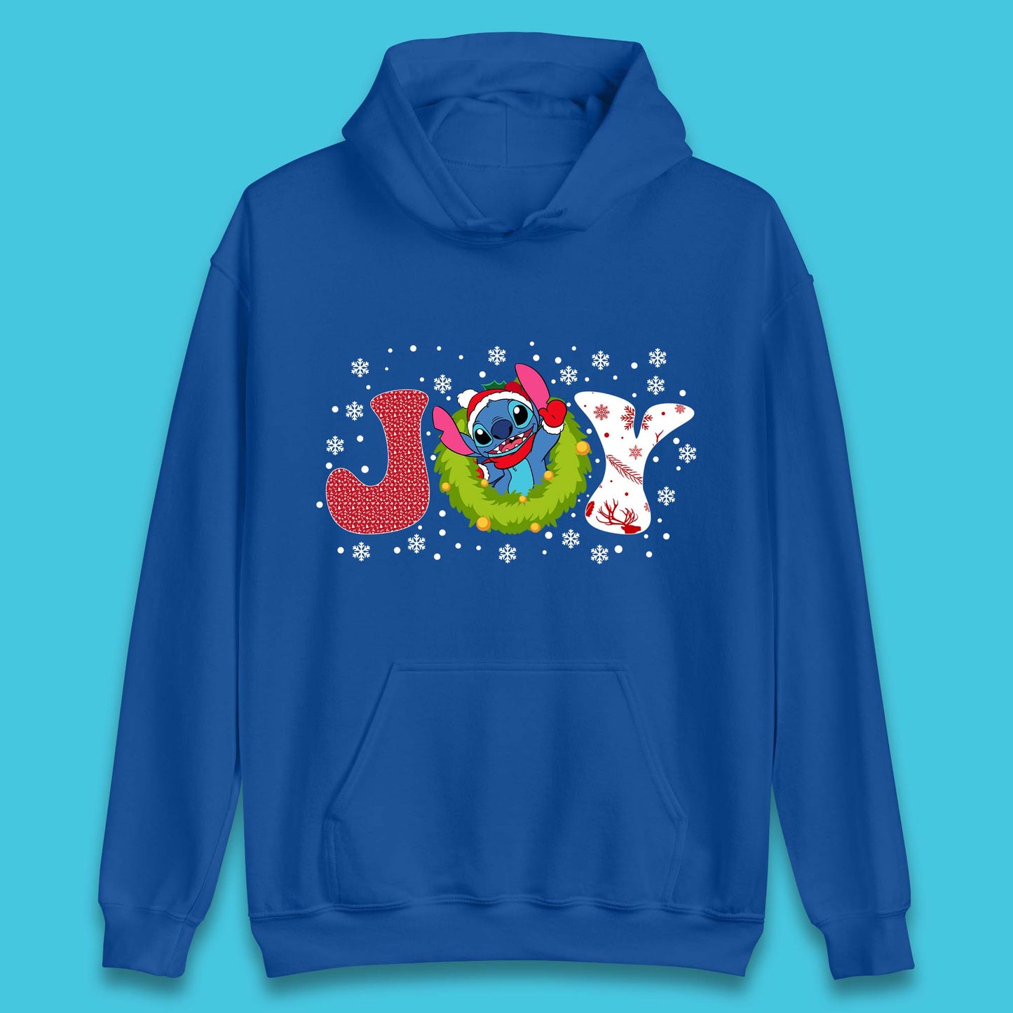 Joy Stitch Christmas Unisex Hoodie