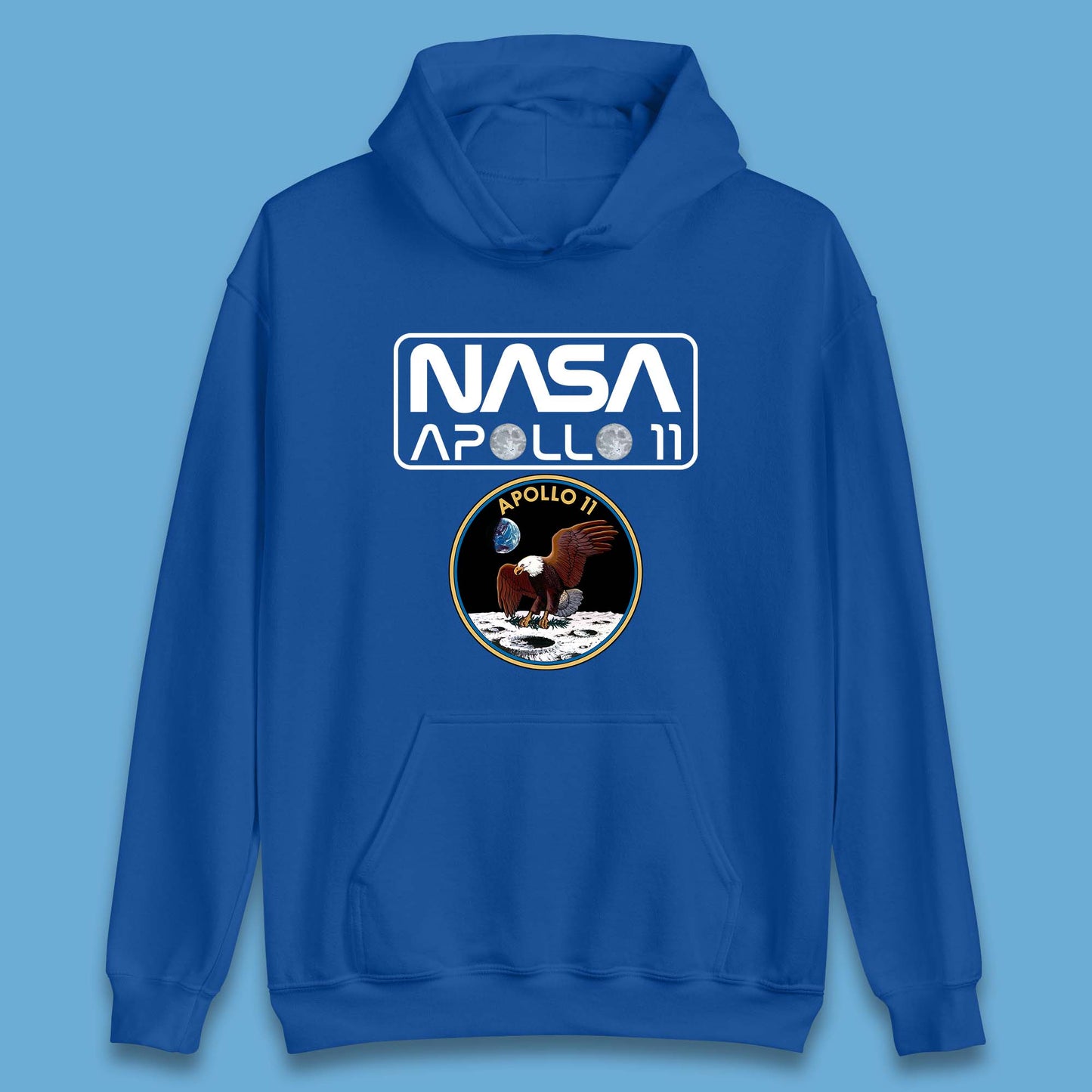 Nasa Apollo 11 First Lunar Landing Moon Rocket Astronomy Unisex Hoodie