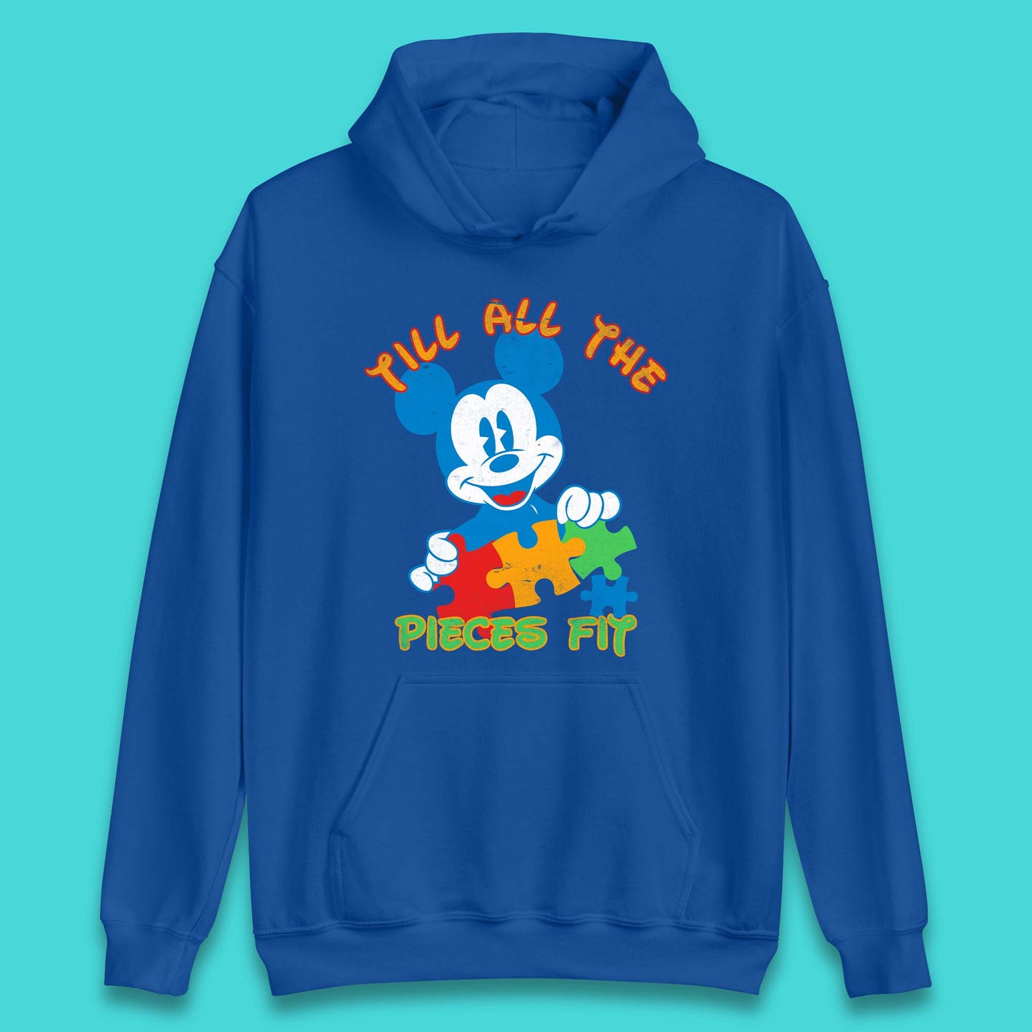 Autism Mickey Mouse Unisex Hoodie