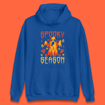 Spooky Season Halloween Ugly Scary Boo Ghost Halloween Vibes Unisex Hoodie