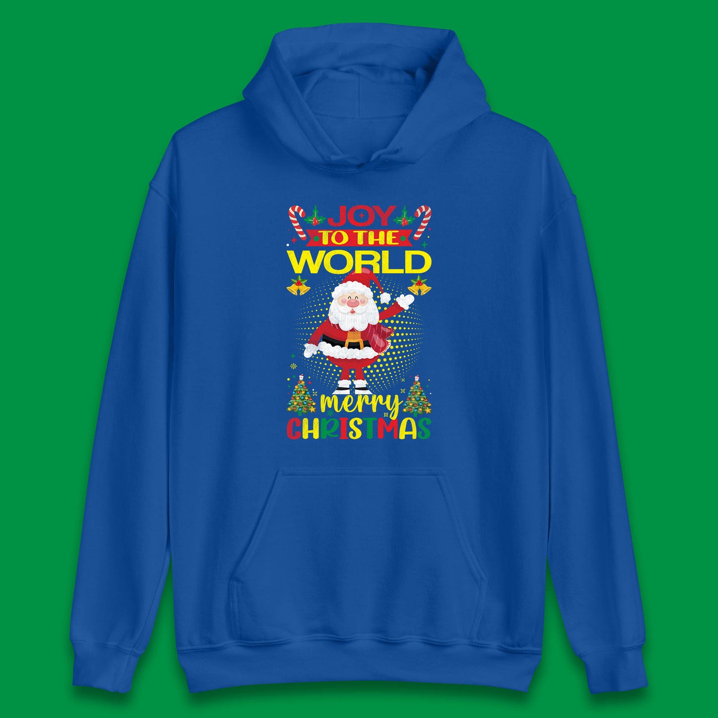 joy to the world christmas hoodie