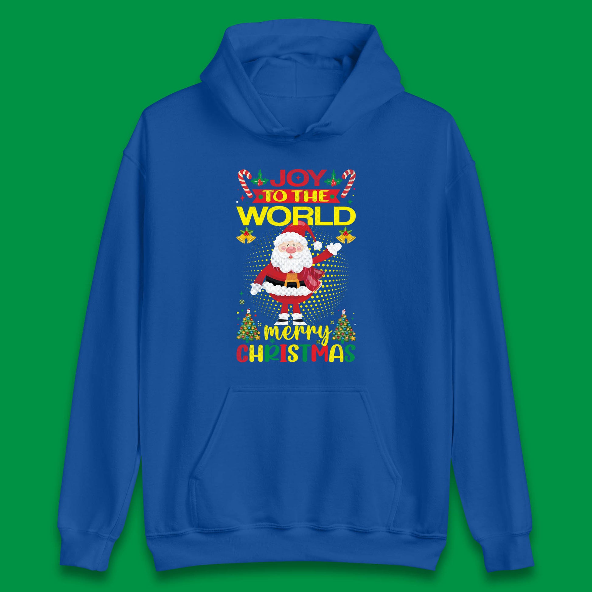 joy to the world christmas hoodie