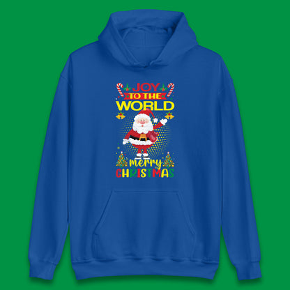 joy to the world christmas hoodie