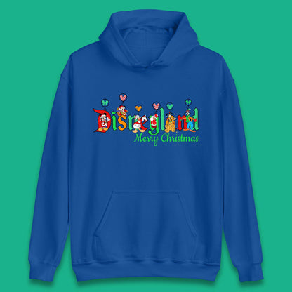 disneyland merry christmas disney mickey and friends hoodie