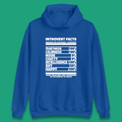 Introvert Facts Unisex Hoodie