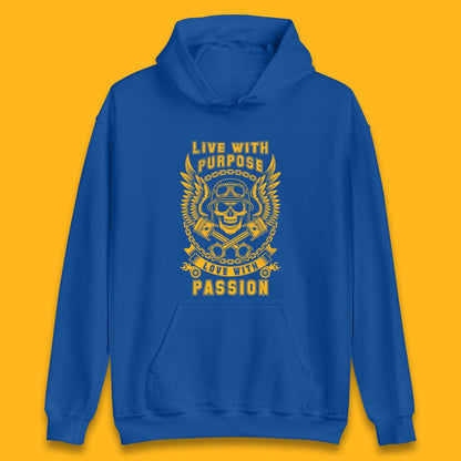 Live With Purpose Live With Passion Unisex Hoodie