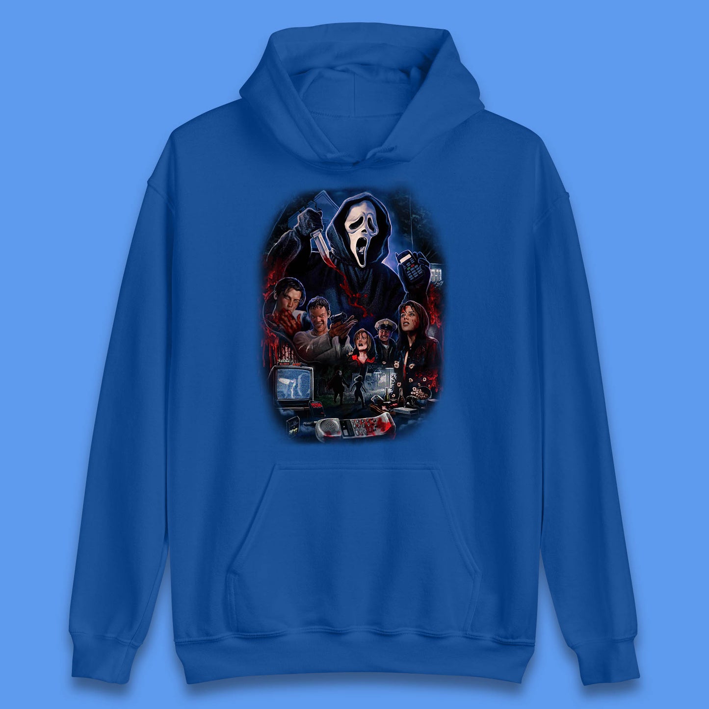 Scream Movie Poster Horror Hoodie