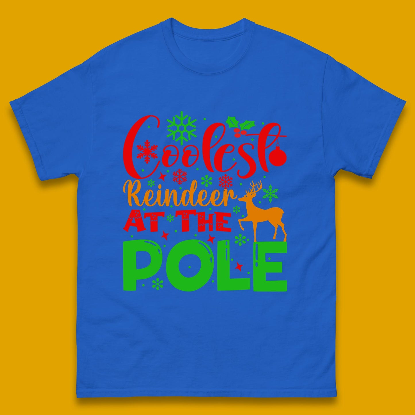 coolest reindeer t shirt