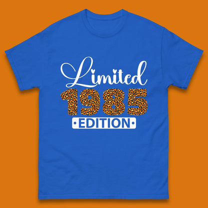 Limited 1985 Edition Born In 1985 Vintage Retro 38th Birthday 38 Year Old Birthday Mens Tee Top